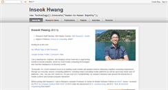 Desktop Screenshot of inseokhwang.com