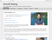 Tablet Screenshot of inseokhwang.com